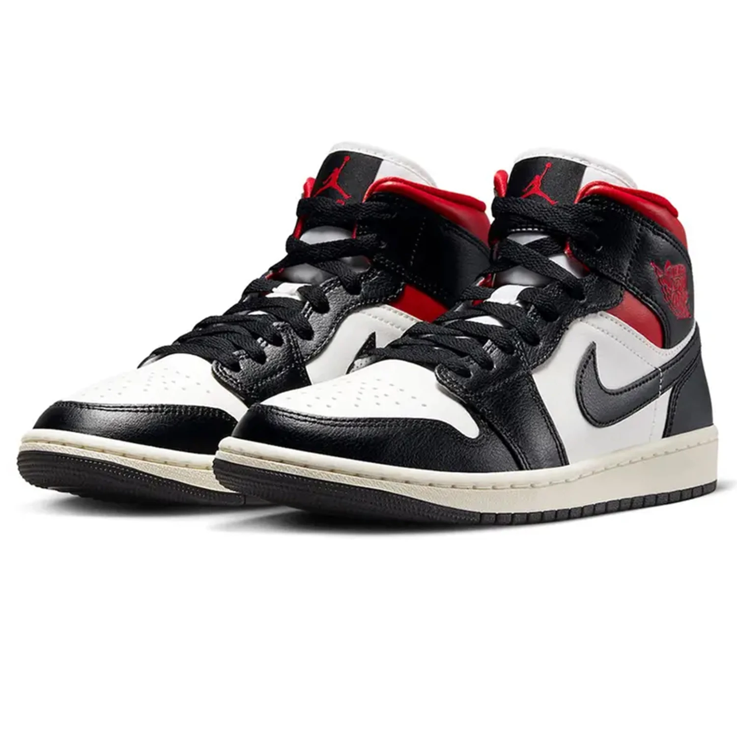 Air Jordan 1 Mid Gym Red Panda (W) 2 Air Jordan 1 Mid Gym Red Panda (W) - Image 2
