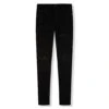 Amiri MX1 Black Leather Patch Jeans