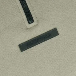 Fear Of God Essentials Taupe Reverse Logo Half Zip Sweatshirt (SS21) -Creps Lockers April20213109 ce726e0b e0d7 473a a7ec 6a92d463e30d