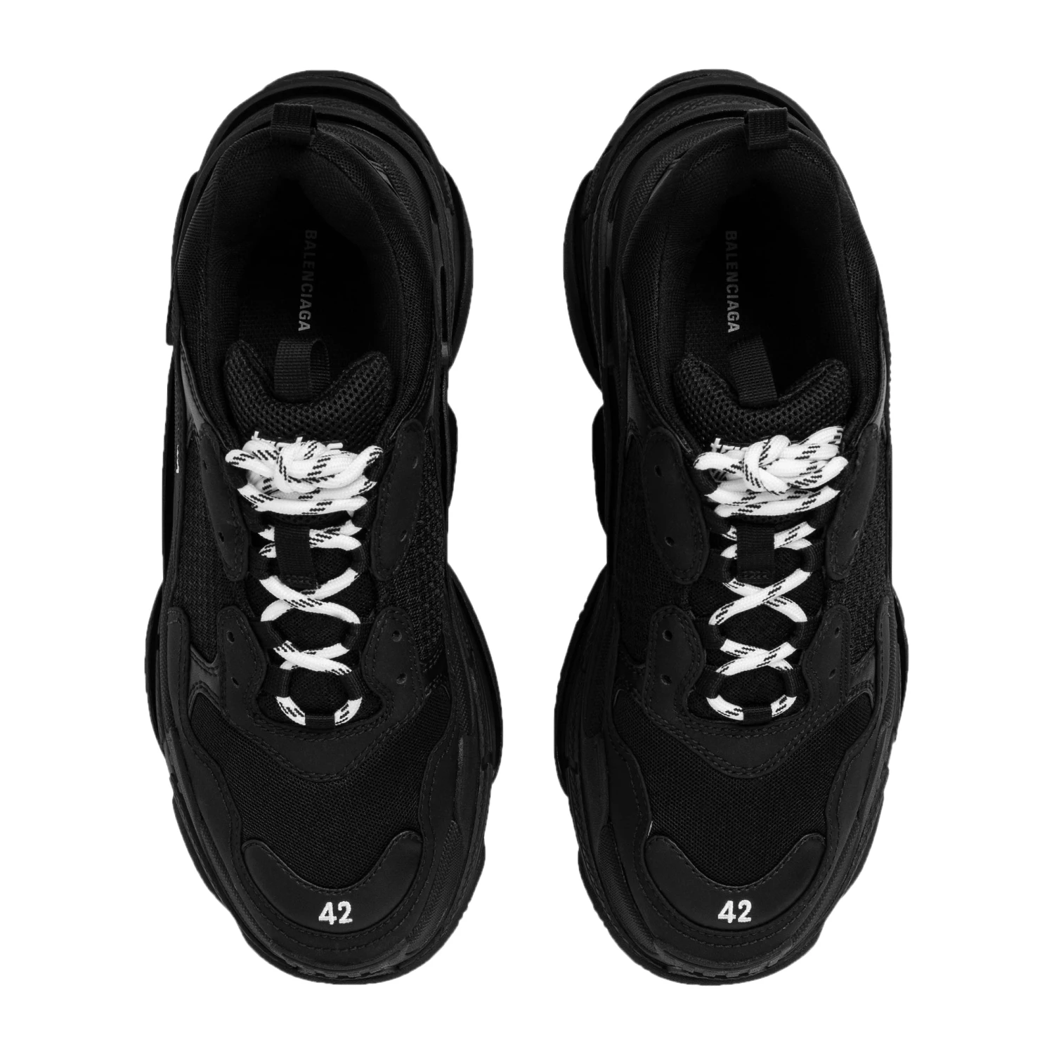Balenciaga Triple S Sneaker Triple Black 3 Balenciaga Triple S Sneaker Triple Black - Image 3