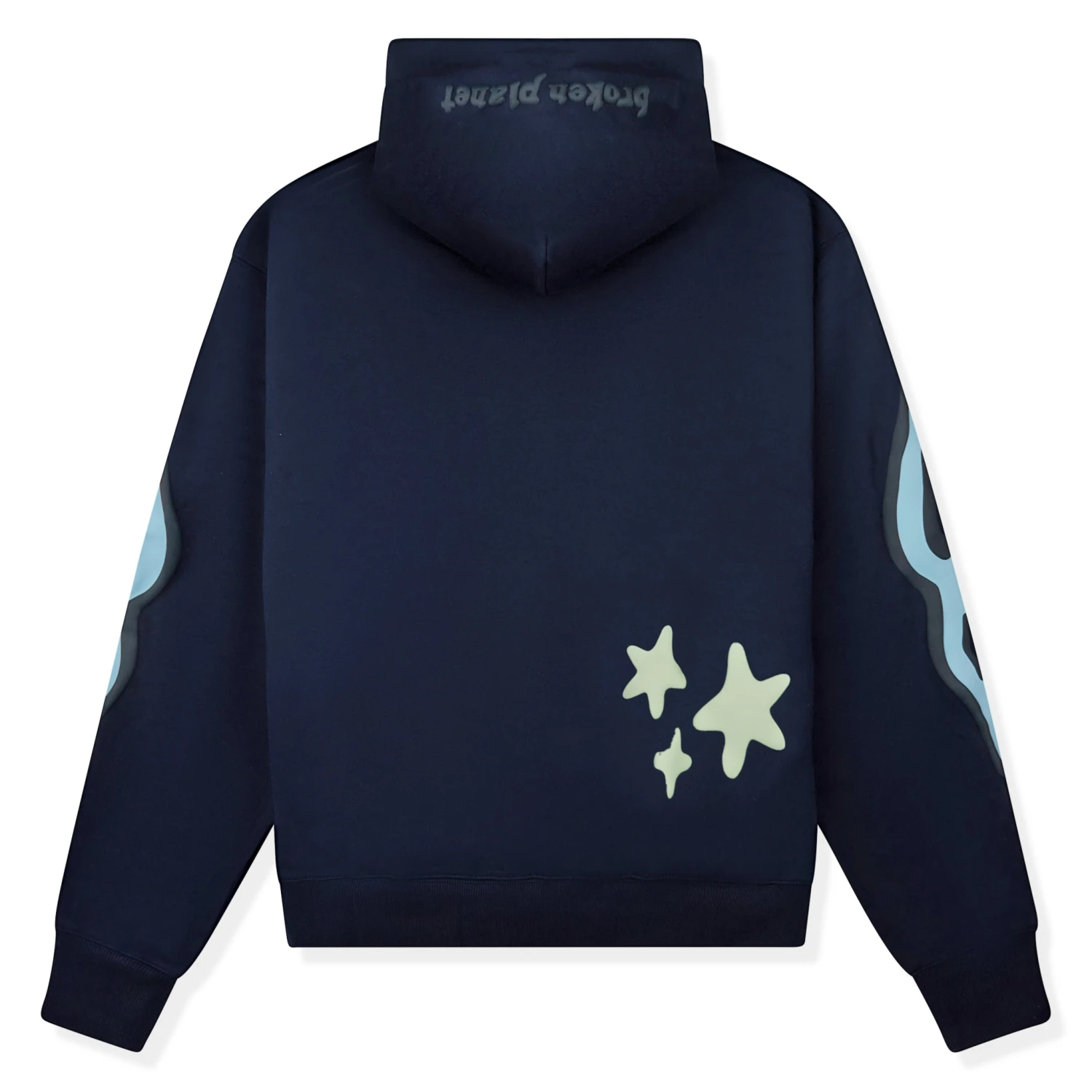 Broken Planet Astral Energy Outer Space Blue Hoodie 2 Broken Planet Astral Energy Outer Space Blue Hoodie - Image 2