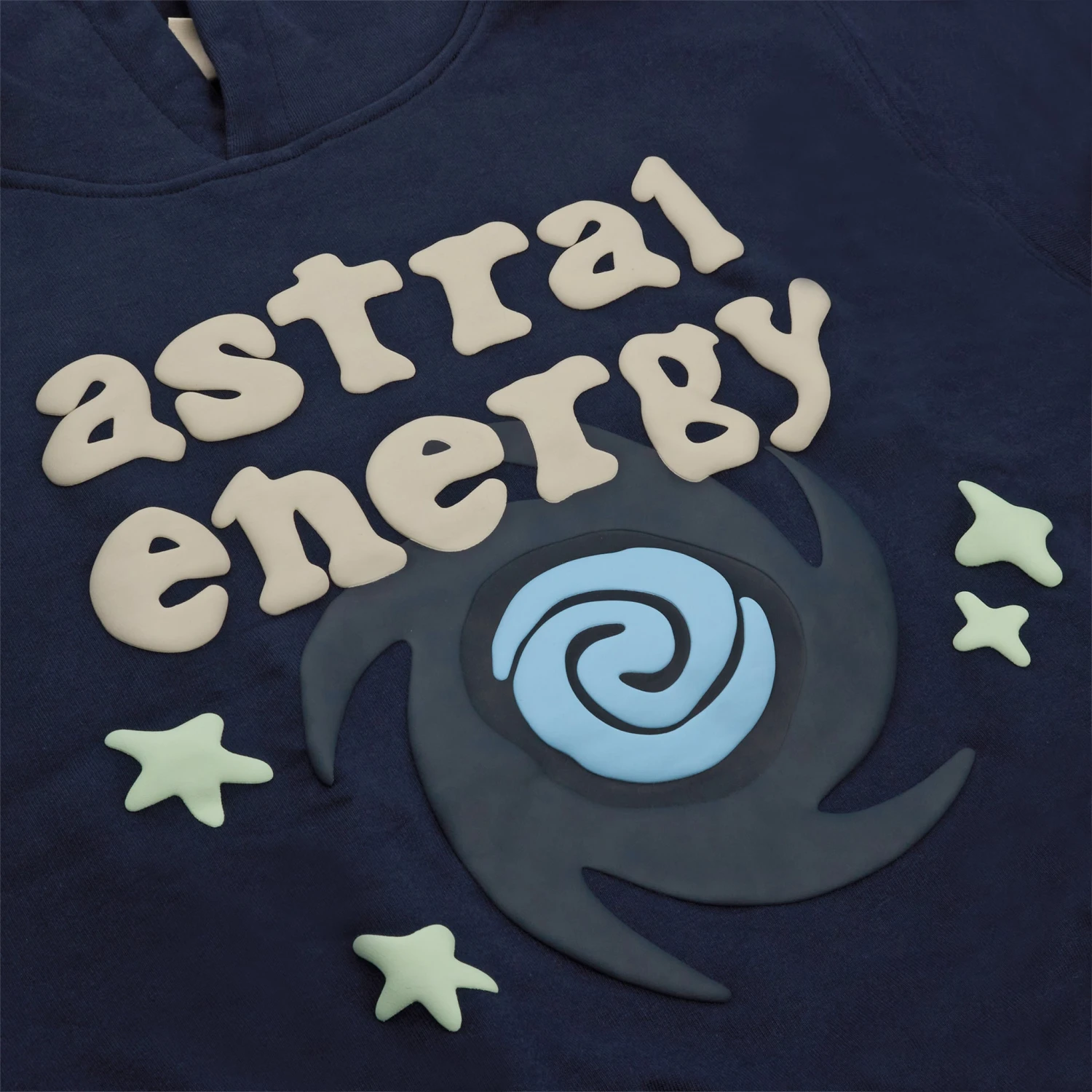 Broken Planet Astral Energy Outer Space Blue Hoodie 3 Broken Planet Astral Energy Outer Space Blue Hoodie - Image 3