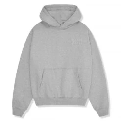 Broken Planet Basics Heather Grey Hoodie