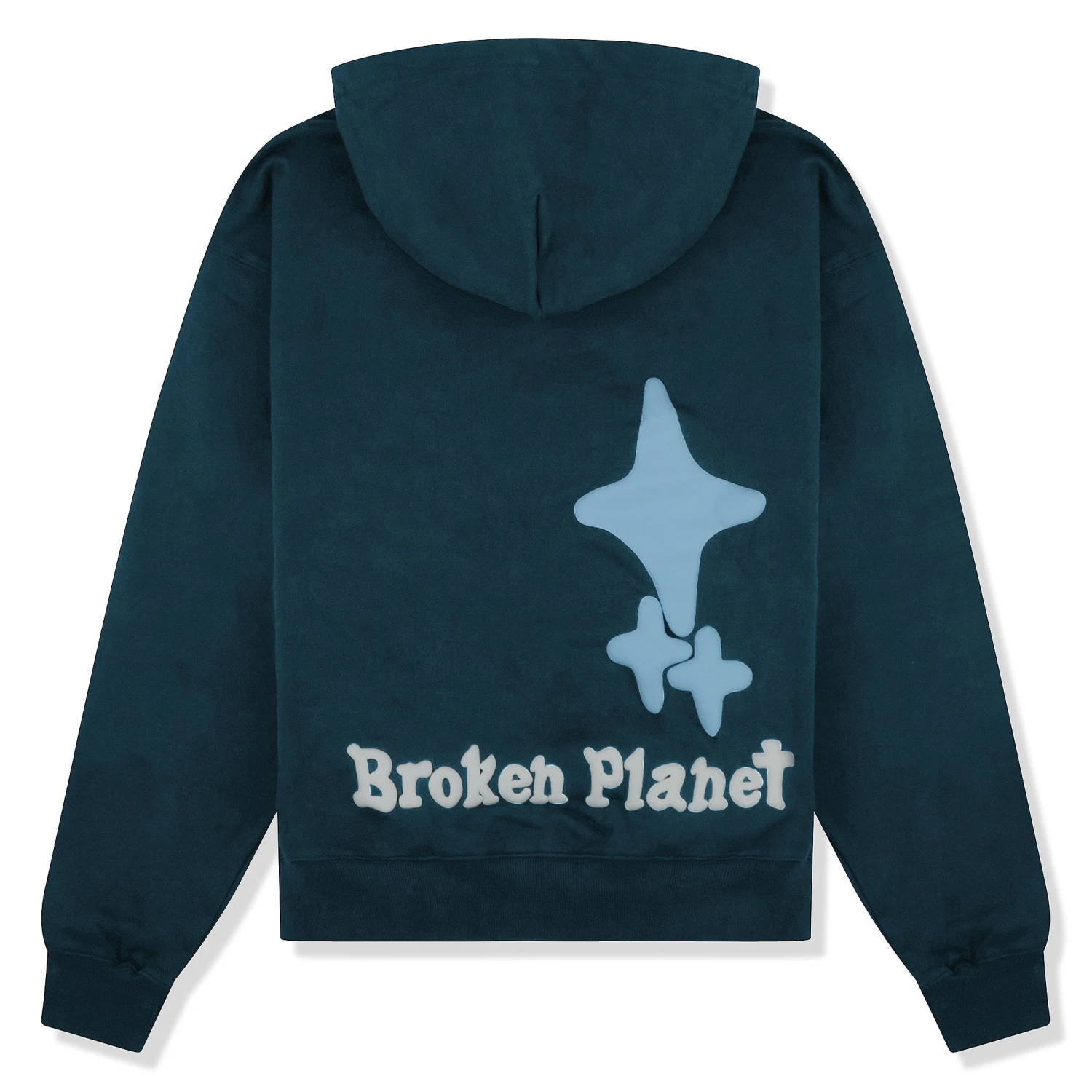 Broken Planet The Madness Never Ends Navy Hoodie 2 Broken Planet The Madness Never Ends Navy Hoodie - Image 2