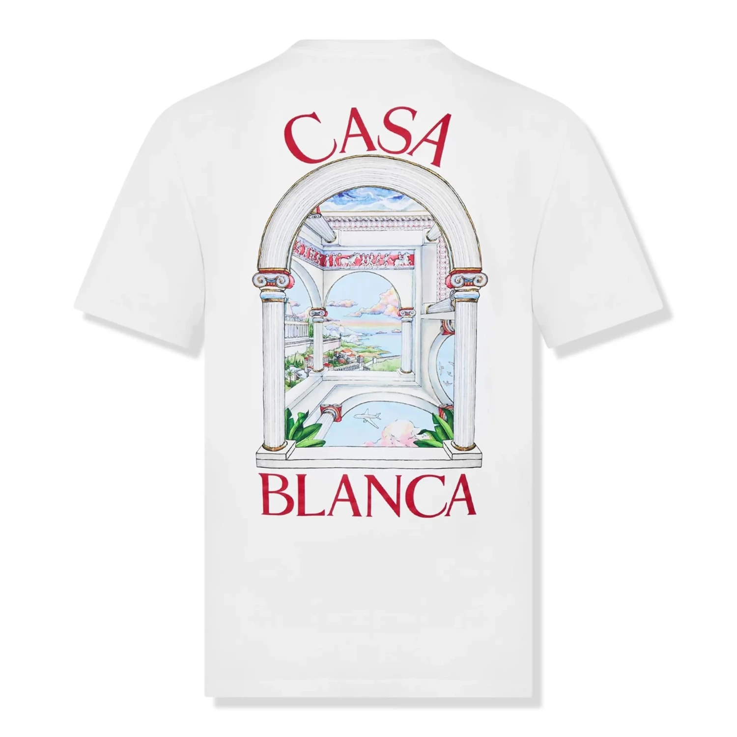 Casablanca Le Passage White T Shirt 6 Casablanca Le Passage White T Shirt - Image 6