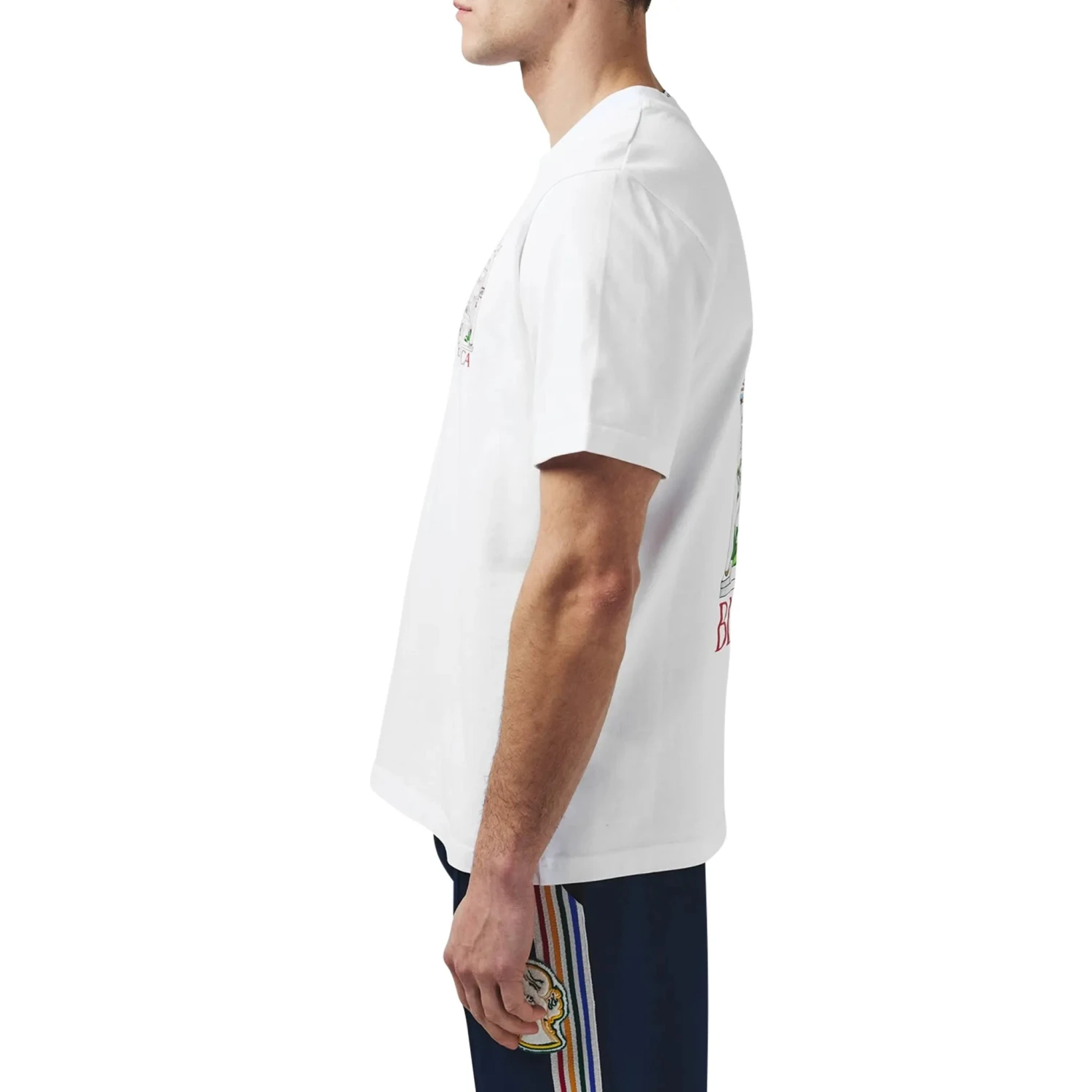 Casablanca Le Passage White T Shirt 4 Casablanca Le Passage White T Shirt - Image 4