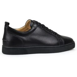 Christian Louboutin Louis Junior Calf Leather Black -Creps Lockers Christian Louboutin Louis Junior Calf Leather Black back
