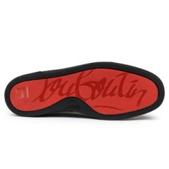 Christian Louboutin Louis Junior Calf Leather Black -Creps Lockers Christian Louboutin Louis Junior Calf Leather Black bottom