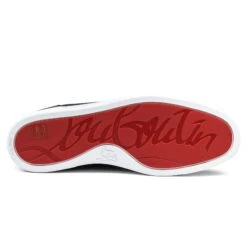 Christian Louboutin Rantulow Flat Grain Black Sneaker -Creps Lockers Christian Louboutin Rantulow Flat Black Grain Bottom
