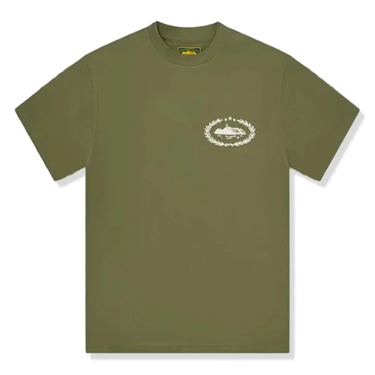 Corteiz Royale Heavyweight Olive T Shirt 1 Corteiz Royale Heavyweight Olive T Shirt