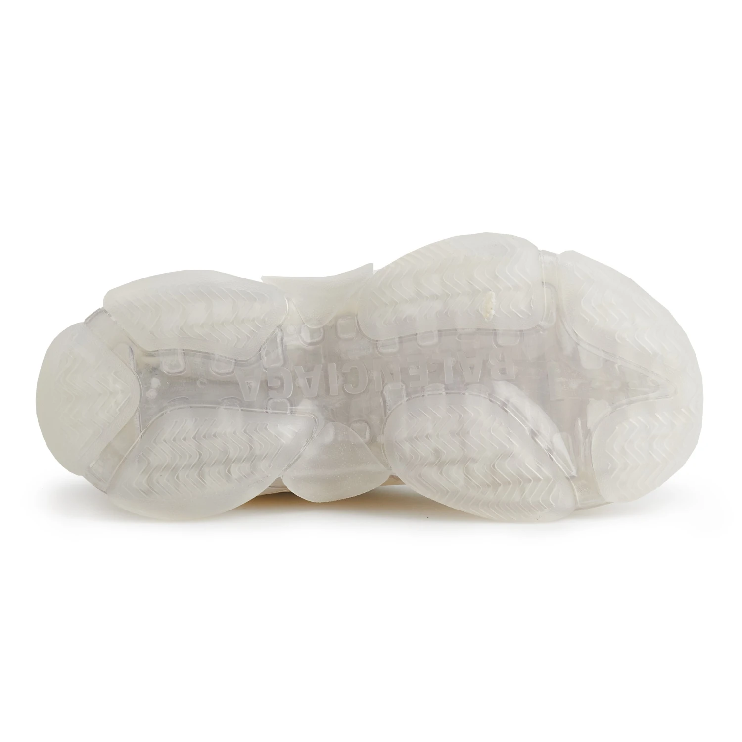 Balenciaga Triple S Sneaker Polar White Clear Sole 4 Balenciaga Triple S Sneaker Polar White Clear Sole - Image 4