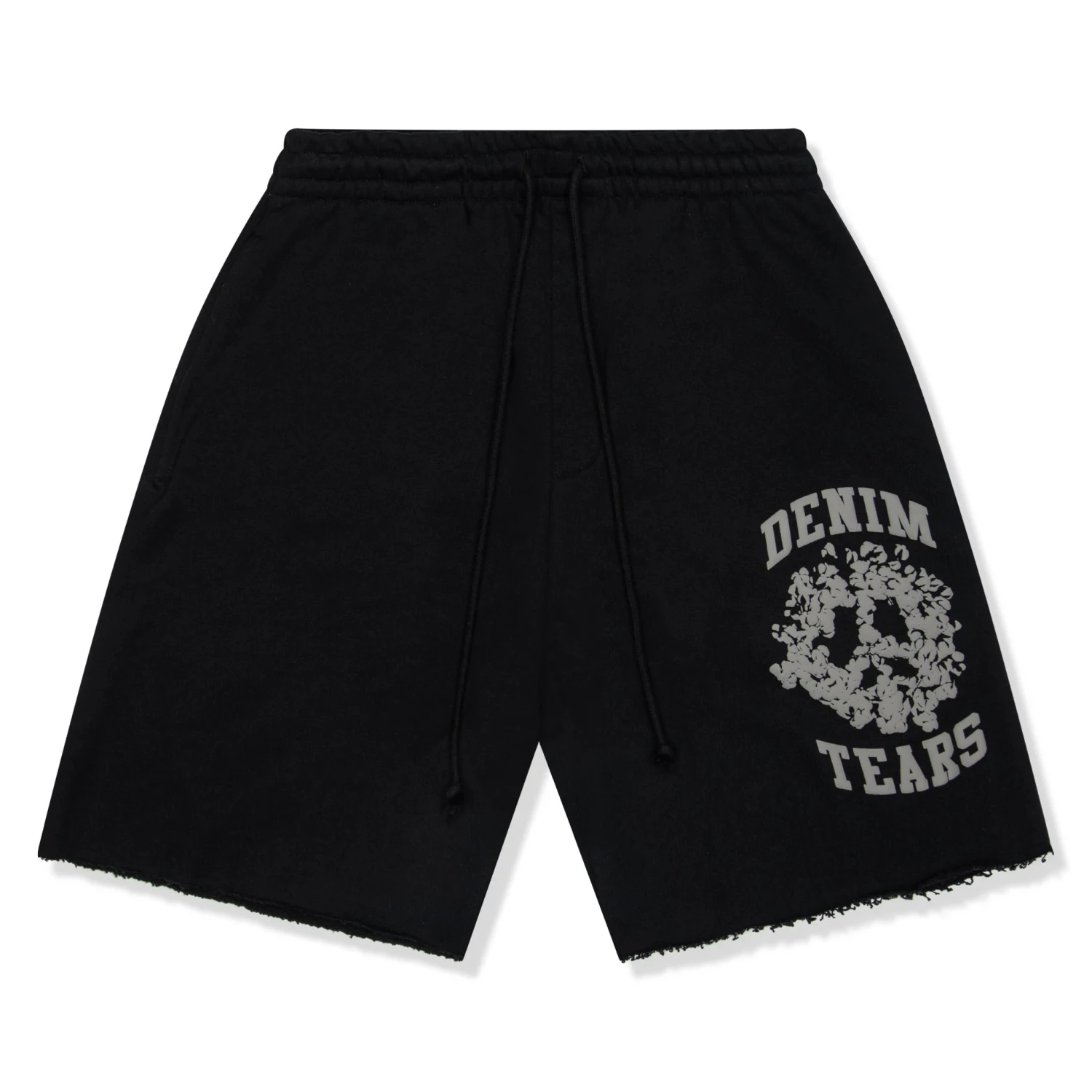 Denim Tears Denim University Black Sweat Shorts 1 Denim Tears Denim University Black Sweat Shorts