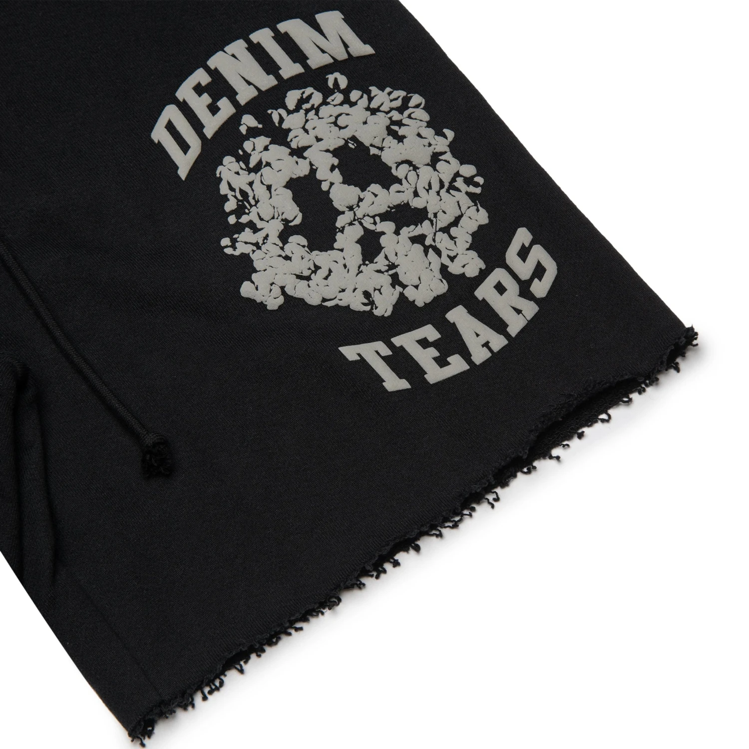 Denim Tears Denim University Black Sweat Shorts 4 Denim Tears Denim University Black Sweat Shorts - Image 4