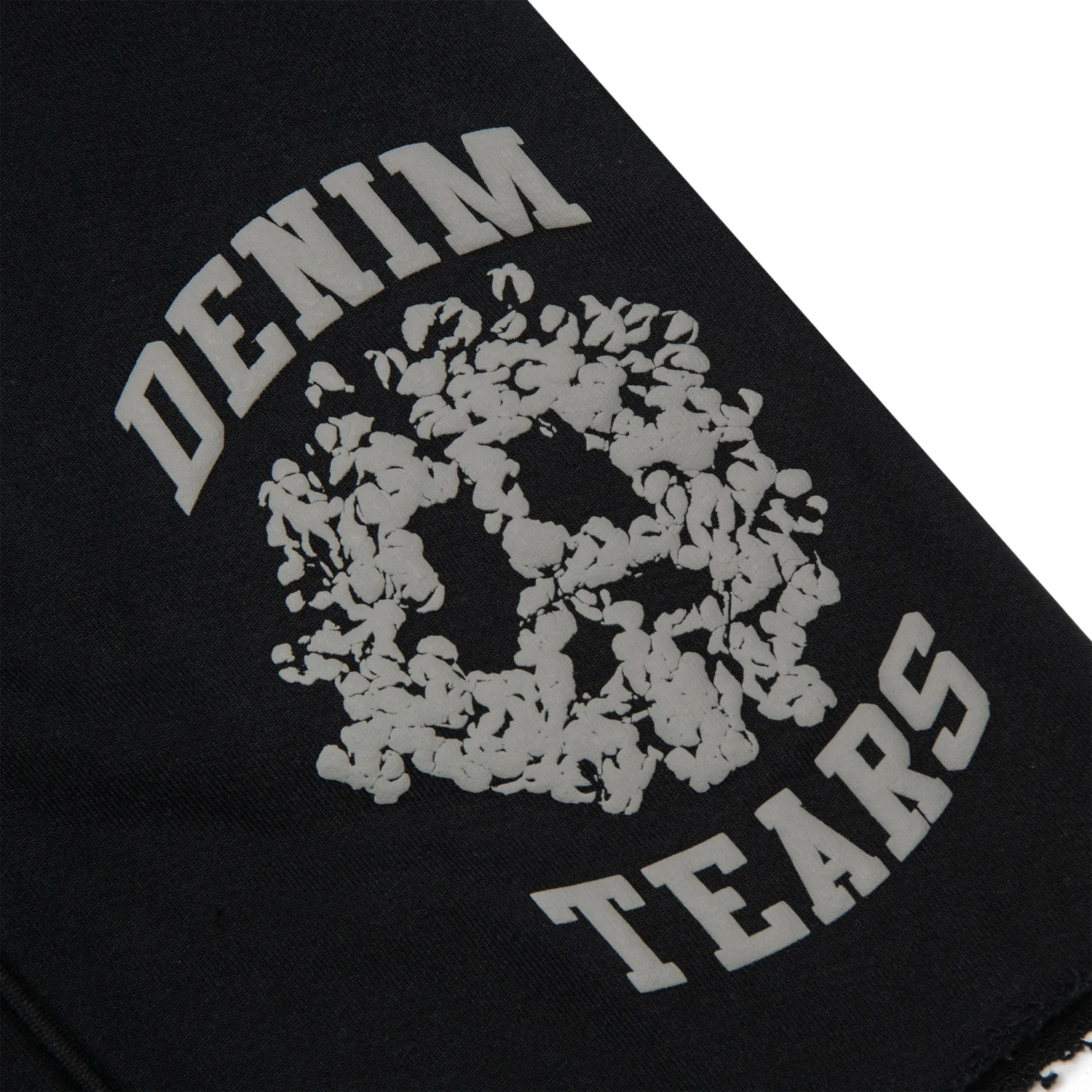 Denim Tears Denim University Black Sweat Shorts 3 Denim Tears Denim University Black Sweat Shorts - Image 3