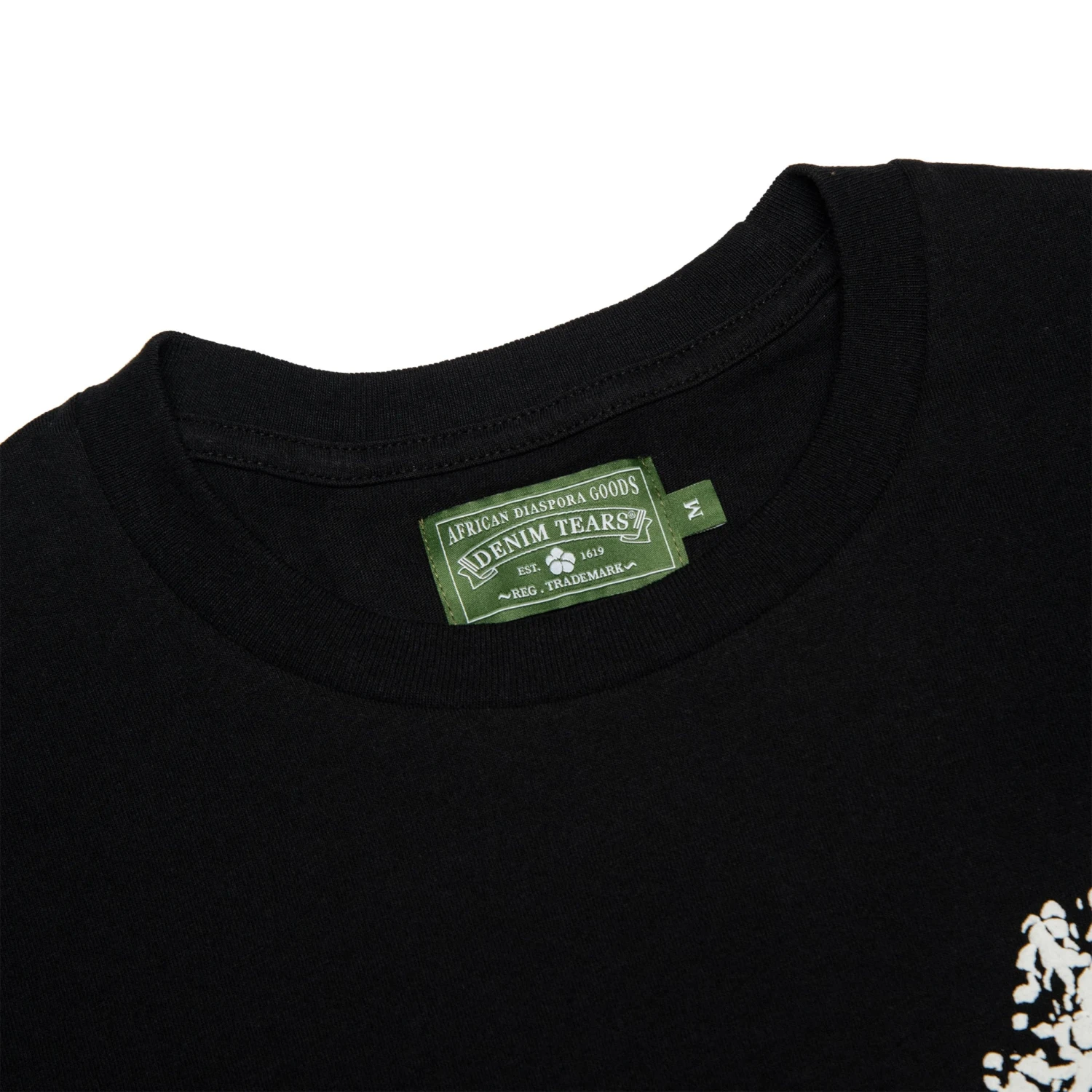 Denim Tears Denim University Black T Shirt 3 Denim Tears Denim University Black T Shirt - Image 3