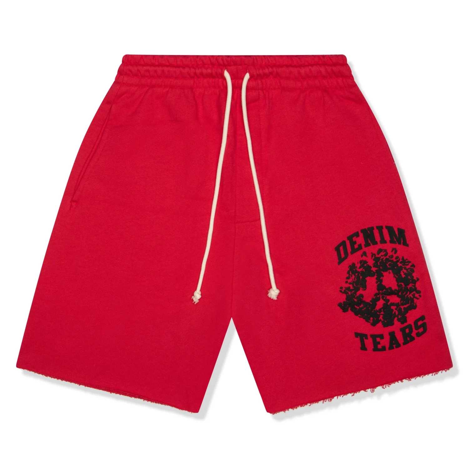 Denim Tears Denim University Red Sweat Shorts 1 Denim Tears Denim University Red Sweat Shorts
