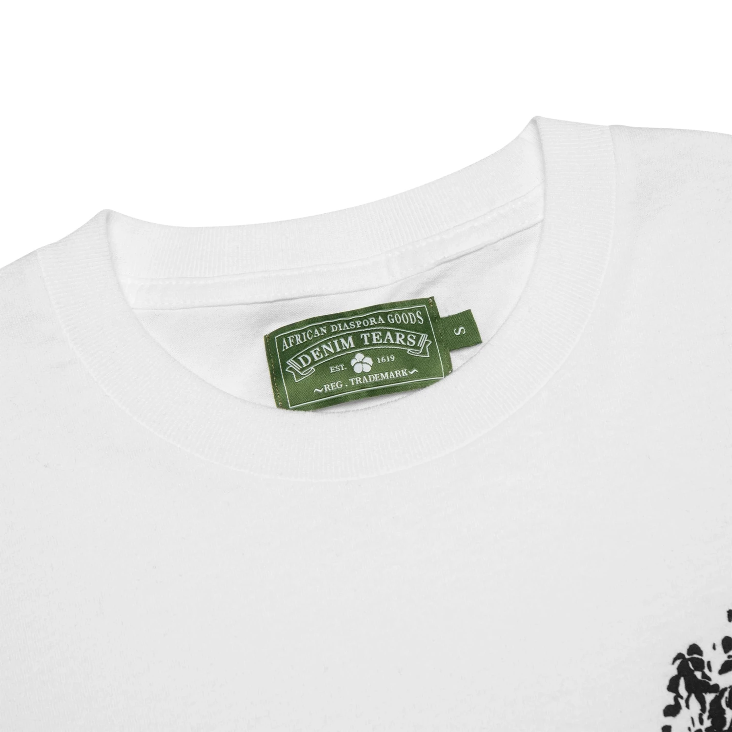 Denim Tears Denim University White T Shirt 3 Denim Tears Denim University White T Shirt - Image 3