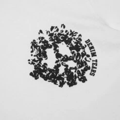 Denim Tears Denim University White T Shirt 7 Denim Tears Denim University White T Shirt -Creps Lockers Denim Tears Denim University White T Shirt patch detail