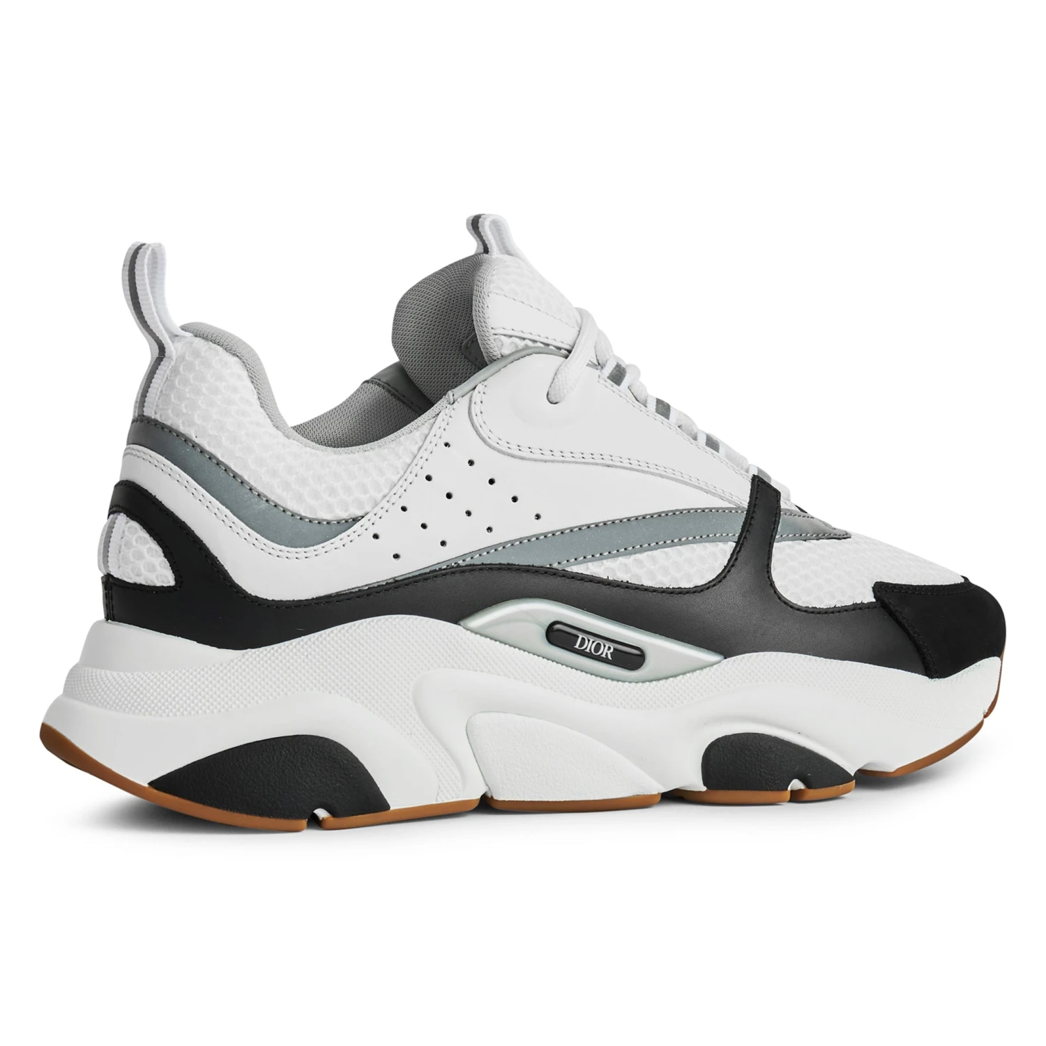 Dior B22 Black White Silver Trainer 3 Dior B22 Black White Silver Trainer - Image 3