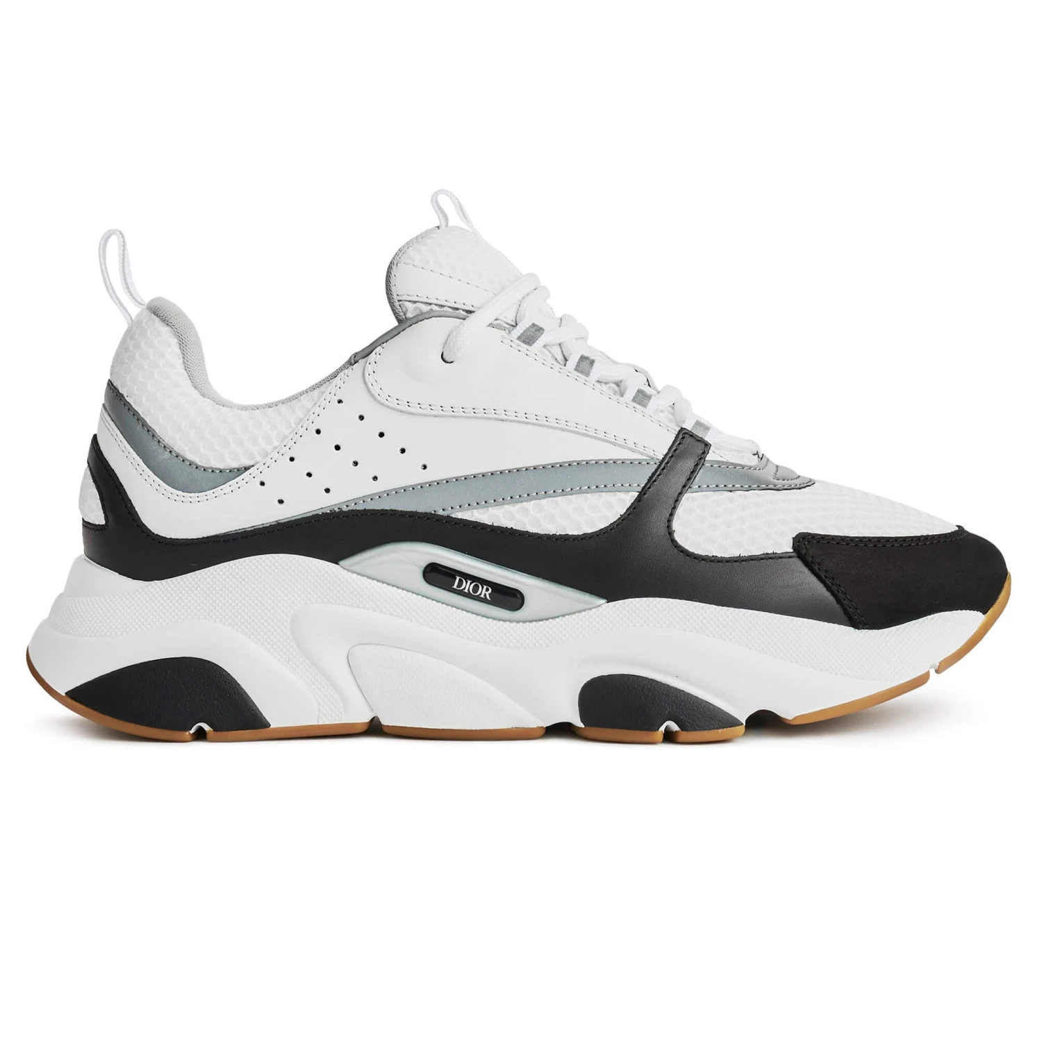 Dior B22 Black White Silver Trainer 1 Dior B22 Black White Silver Trainer