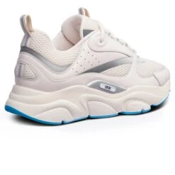 Dior B22 Cream Blue Calfskin Trainer 5 Dior B22 Cream Blue Calfskin Trainer -Creps Lockers Dior B22 Cream Blue Calfskin Trainer Crepslocker Back Side