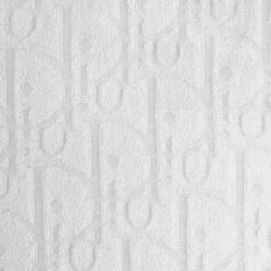 Dior Oblique Towelling White T Shirt 5 Dior Oblique Towelling White T Shirt -Creps Lockers Dior Oblique Towelling White T Shirt Crepslocker Close Up
