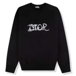 Dior X Peter Doig Black Sweatshirt