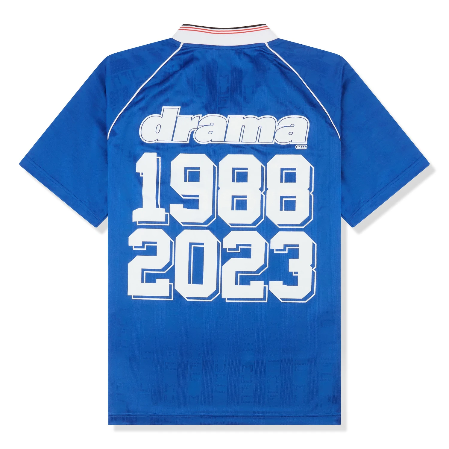Drama Call X Manchester United 1988 Blue Jersey T Shirt 2 Drama Call X Manchester United 1988 Blue Jersey T Shirt - Image 2
