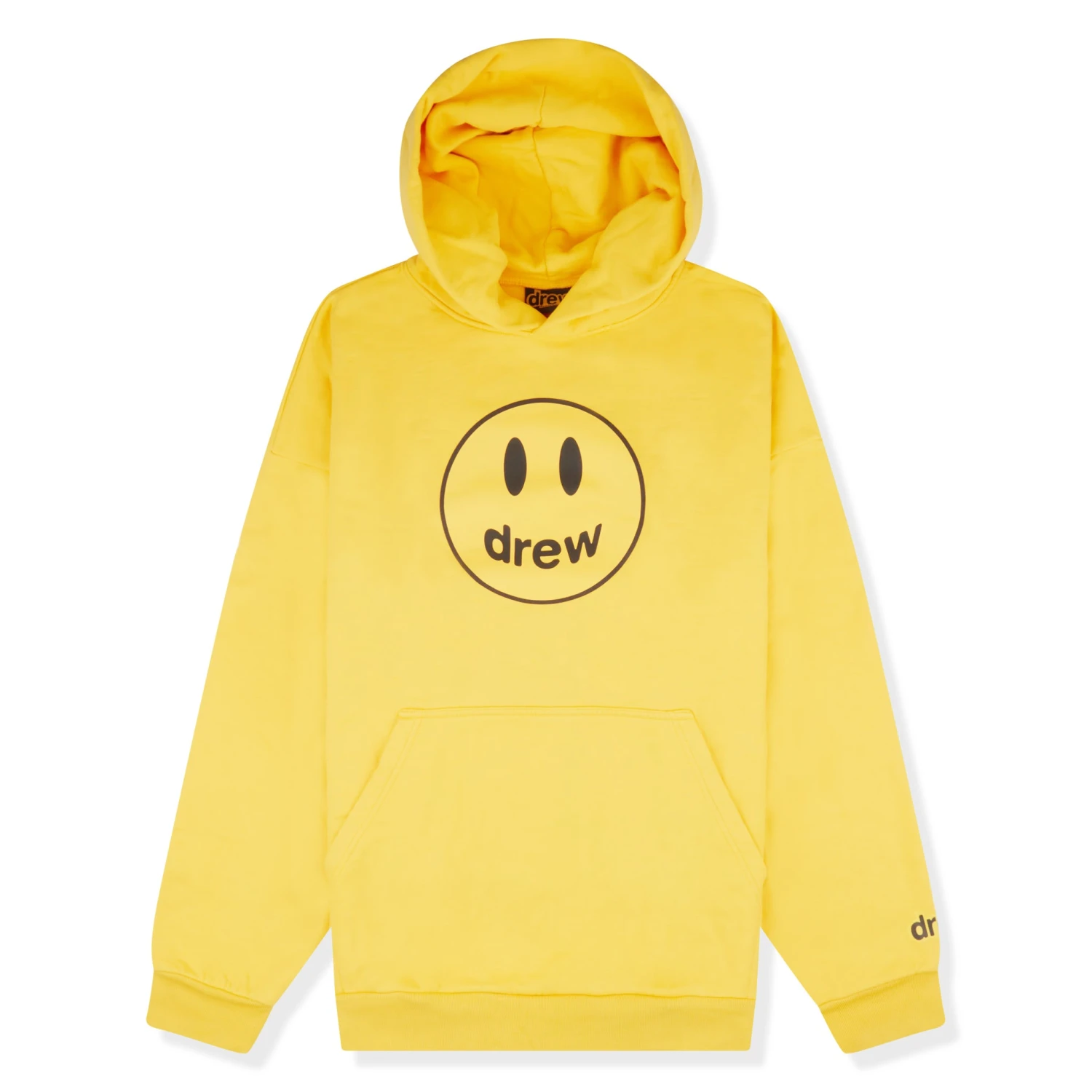 Drew House Mascot Hoodie Golden Yellow 1 Drew House Mascot Hoodie Golden Yellow