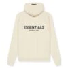 Fear Of God Essentials Reverse Logo Buttercream Hoodie (SS21)