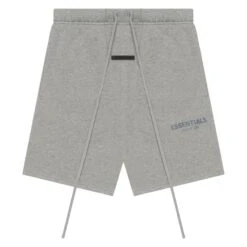 Fear Of God Essentials Dark Heather Oatmeal Shorts (SS21)