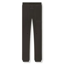 Fear Of God Essentials Flocked Off Black Sweatpants (FW22)