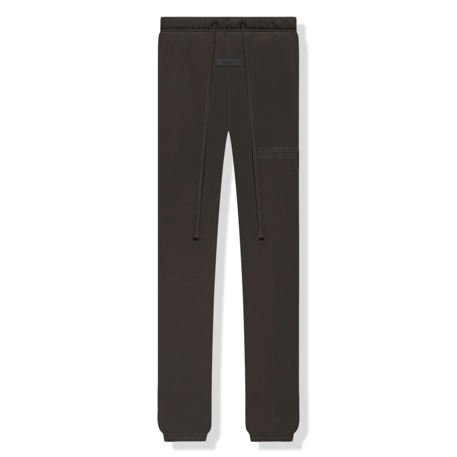 Fear Of God Essentials Flocked Off Black Sweatpants (FW22) 1 Fear Of God Essentials Flocked Off Black Sweatpants (FW22)