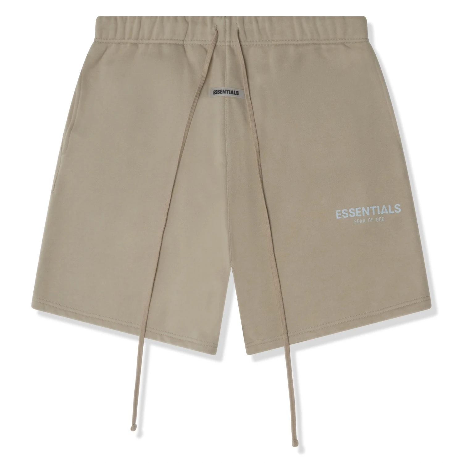 Fear Of God Essentials Olive/Khaki Reflective Shorts 1 Fear Of God Essentials Olive/Khaki Reflective Shorts