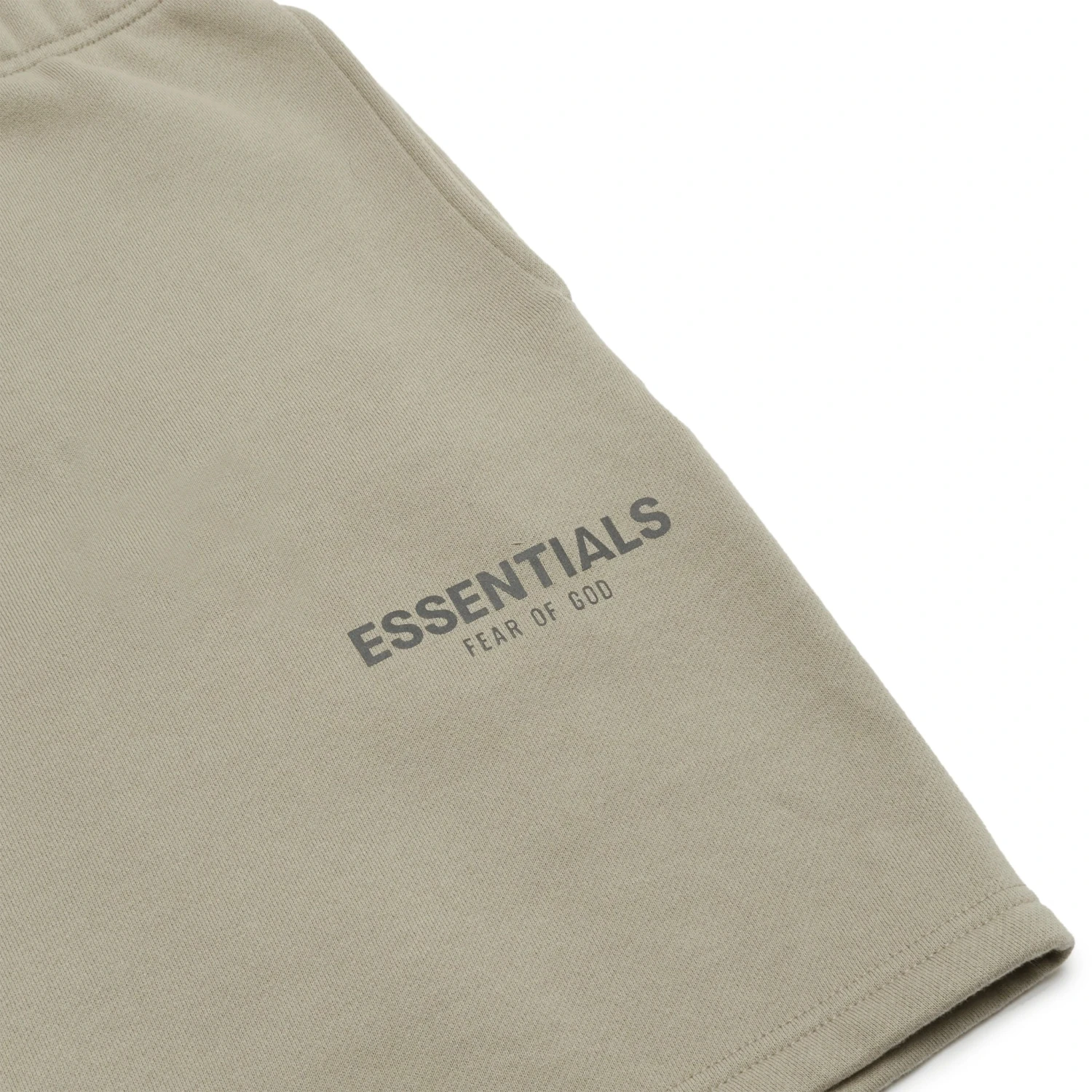 Fear Of God Essentials Olive/Khaki Reflective Shorts 4 Fear Of God Essentials Olive/Khaki Reflective Shorts - Image 4