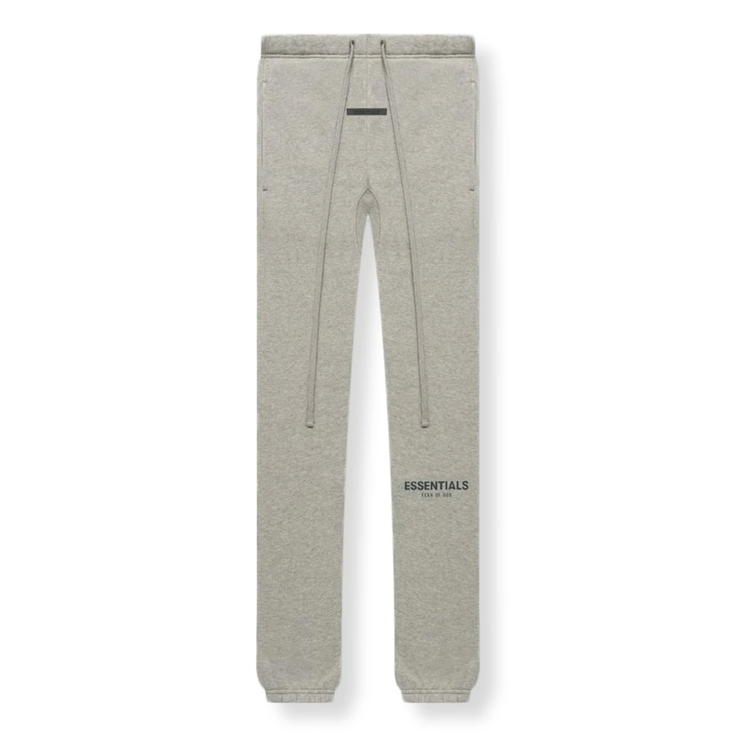 Fear Of God Essentials Core Collection Dark Heather Oatmeal Sweatpants 1 Fear Of God Essentials Core Collection Dark Heather Oatmeal Sweatpants