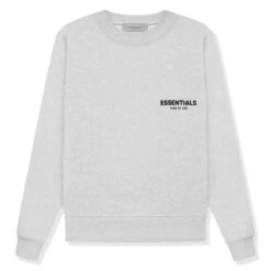 Fear Of God Essentials Light Oatmeal Crewneck (SS22)
