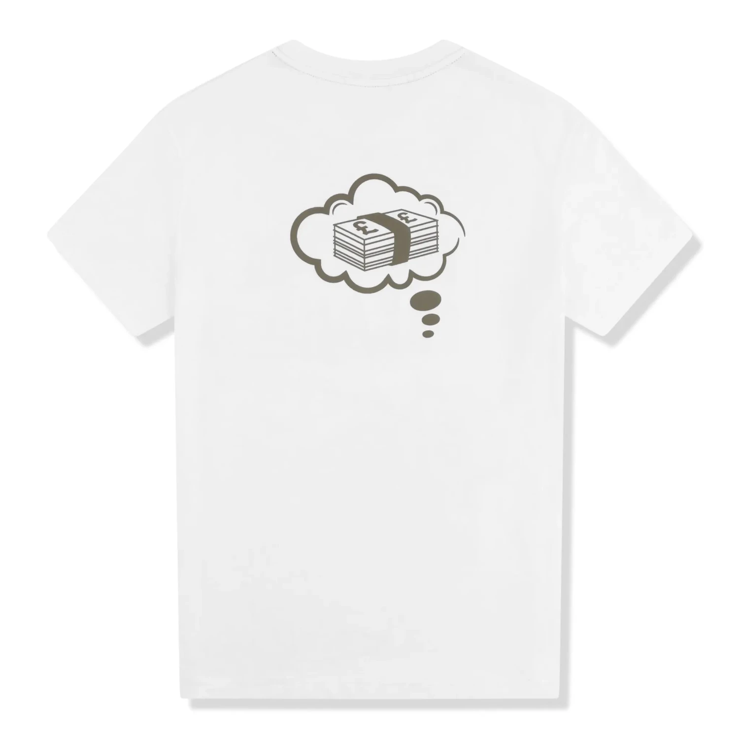 Fully Paid Dreams White Khaki Oversized T Shirt 2 Fully Paid Dreams White Khaki Oversized T Shirt - Image 2
