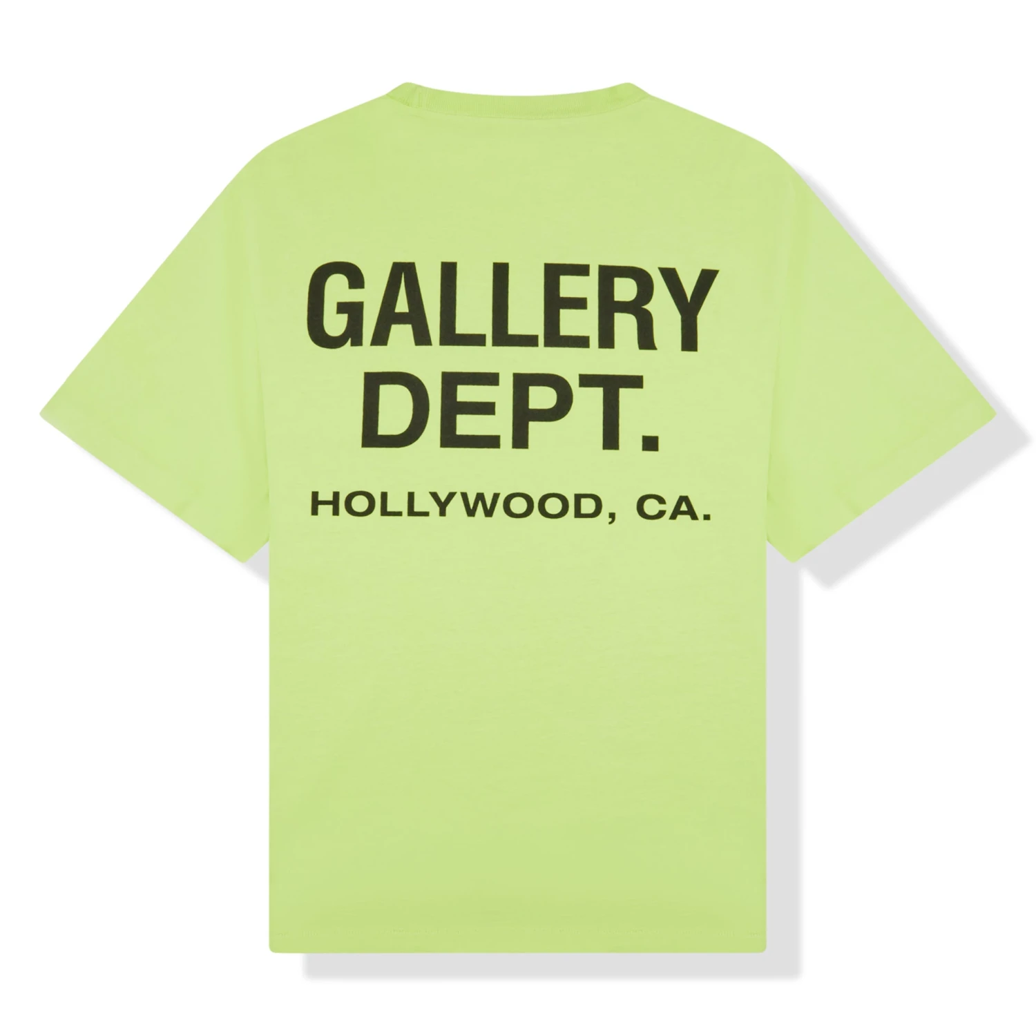 Gallery Dept. Souvenir Lime Green T Shirt 2 Gallery Dept. Souvenir Lime Green T Shirt - Image 2