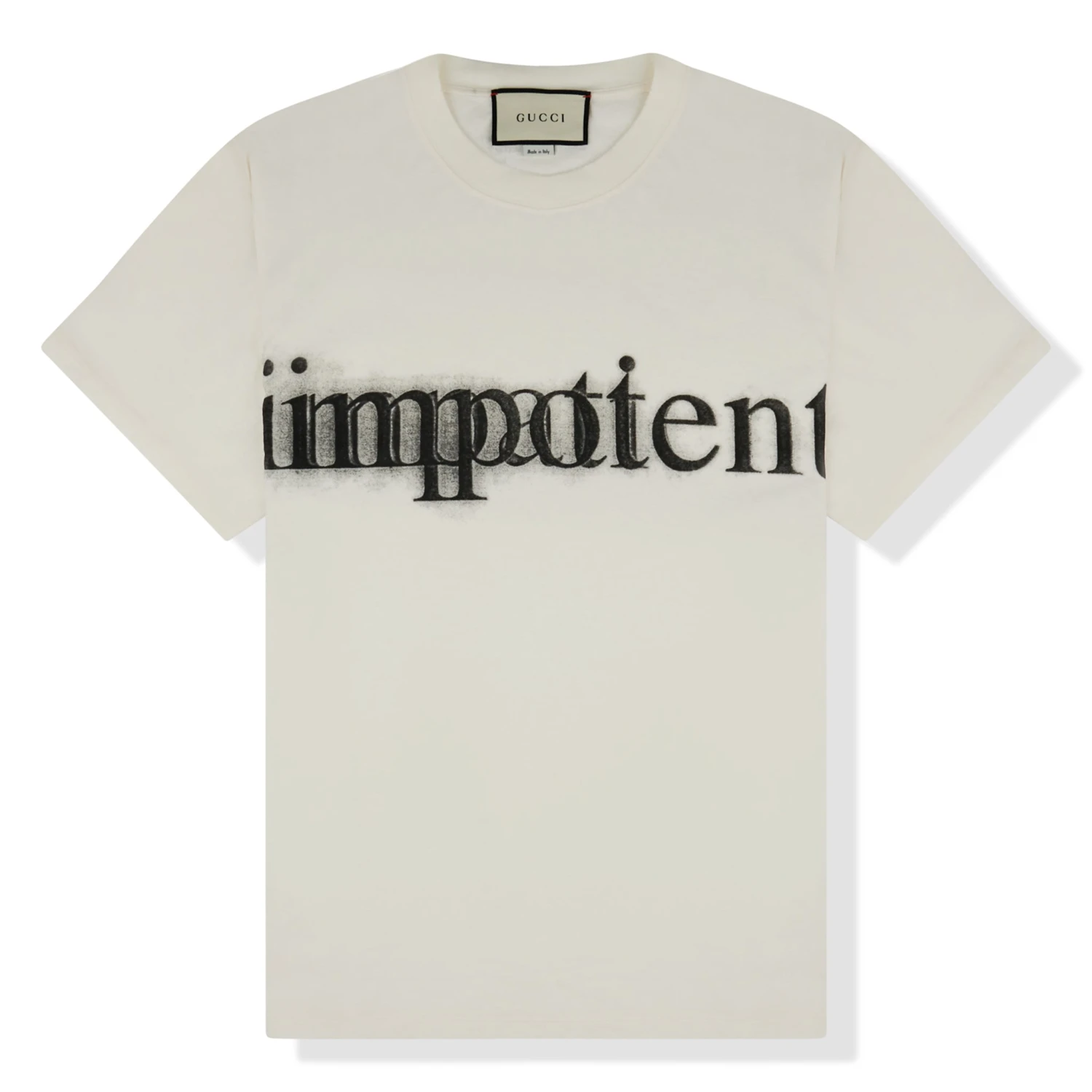 Gucci Impotent Impatient Cream T Shirt 1 Gucci Impotent Impatient Cream T Shirt