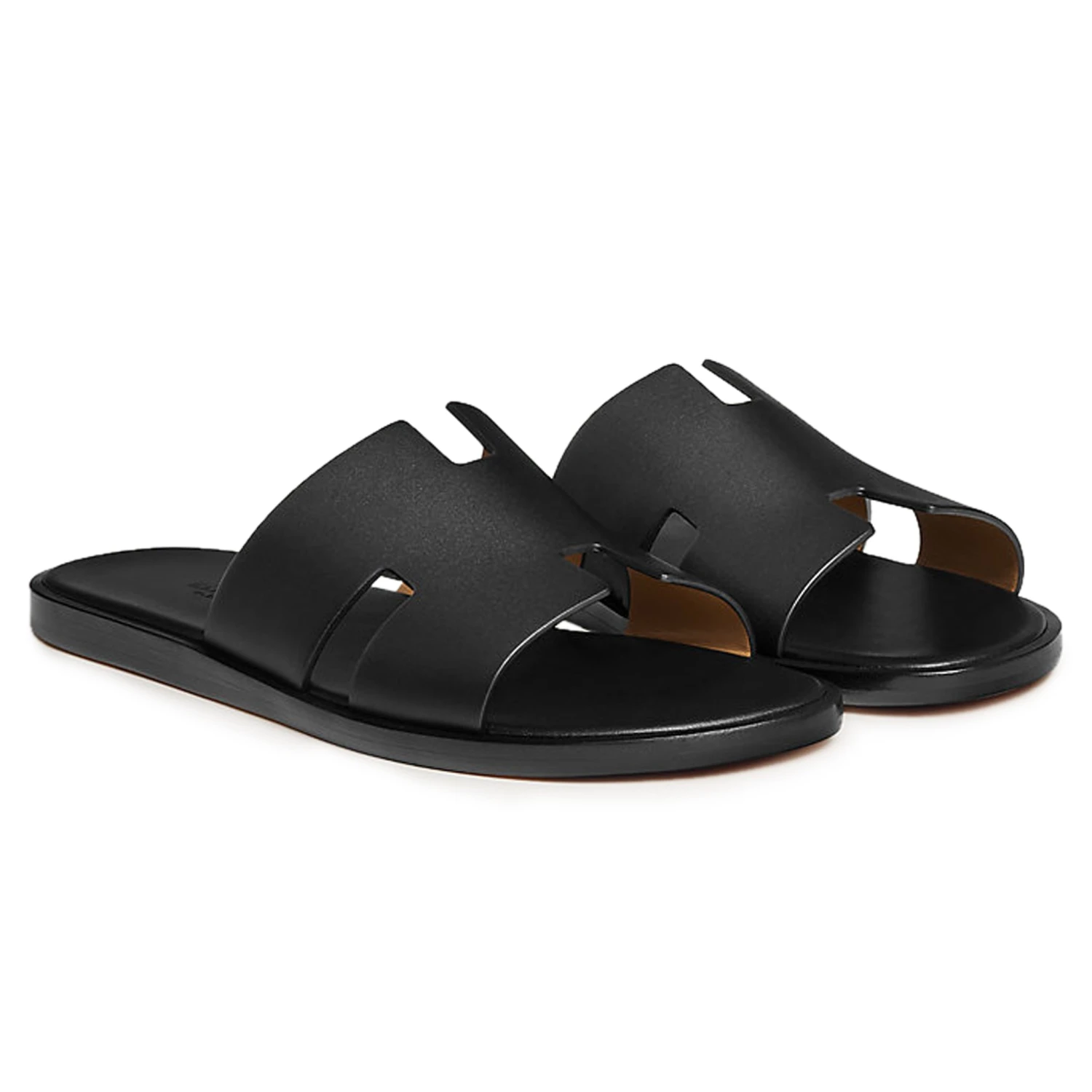 Hermès Paris Izmir Black Sandal 2 Hermès Paris Izmir Black Sandal - Image 2