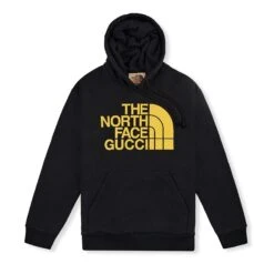 Gucci X The North Face Black Yellow Hoodie