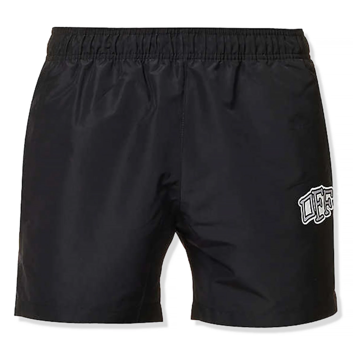 Off-White Carlos Arrows Logo Black Swim Shorts 1 Off-White Carlos Arrows Logo Black Swim Shorts