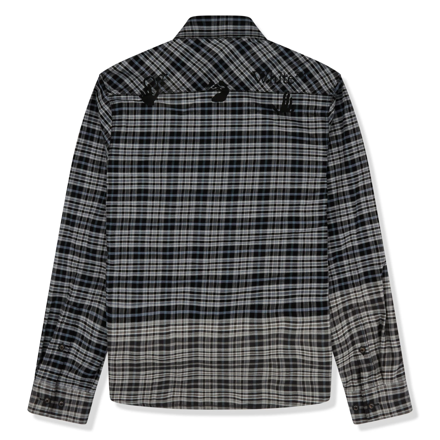 Off-White Hands Off Check Flannel Shirt 1 Off-White Hands Off Check Flannel Shirt
