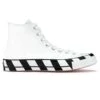 Off-White X Converse Chuck Taylor All Star 70 Stripe White