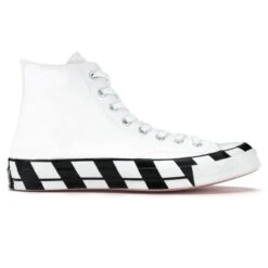 Off-White X Converse Chuck Taylor All Star 70 Stripe White