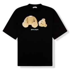 Palm Angels Kill The Bear Black Brown T Shirt