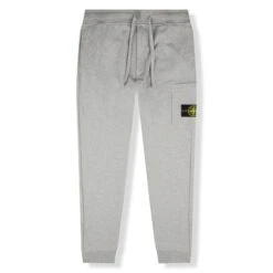 Stone Island Logo Grey Sweatpants