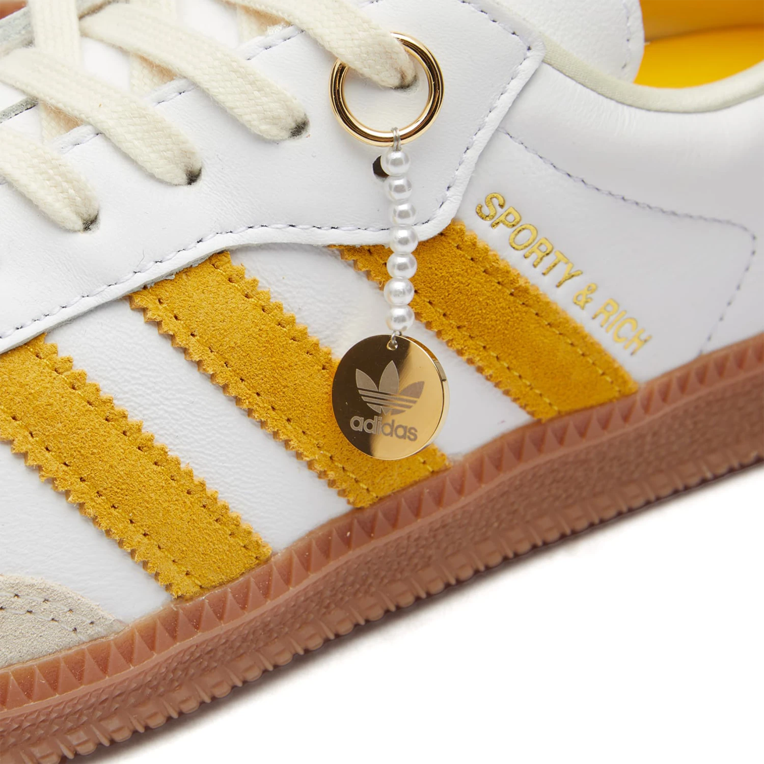 Adidas Samba OG Sporty & Rich White Bold Gold 5 Adidas Samba OG Sporty & Rich White Bold Gold - Image 5