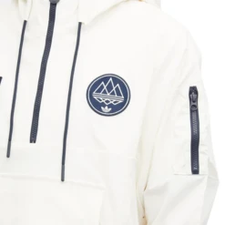 Adidas Spezial Todmorden Smock Chalk White Jacket -Creps Lockers adidas spezial todmorden smock chalk white im8929 detail